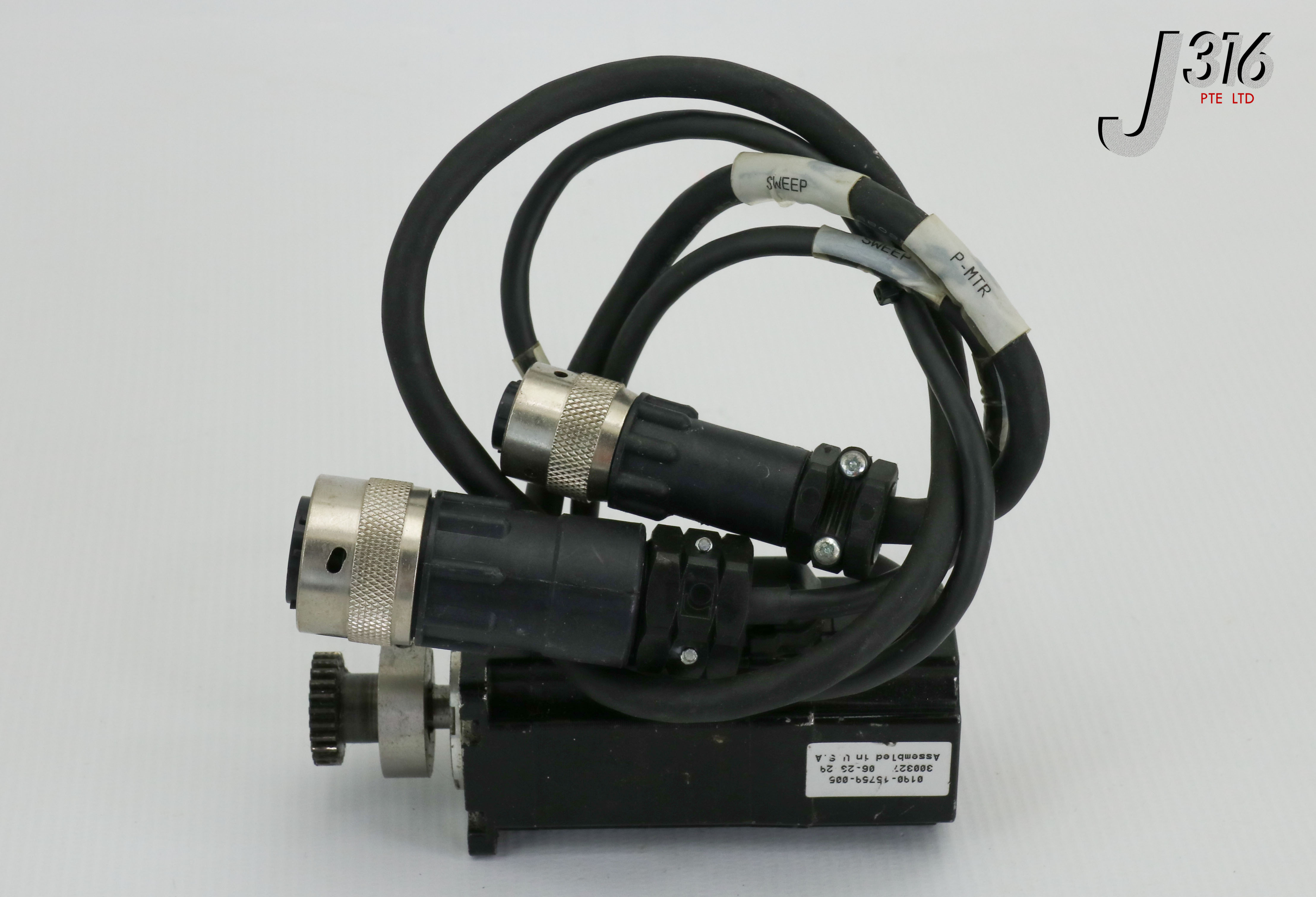 HIME 21848 SANYO DENKI AC SERVO MTR BL SUPER P3 W/ GEARHEAD
